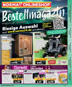 Norma Bestellmagazin Februar 2026 ab 01.02.2026 gültig