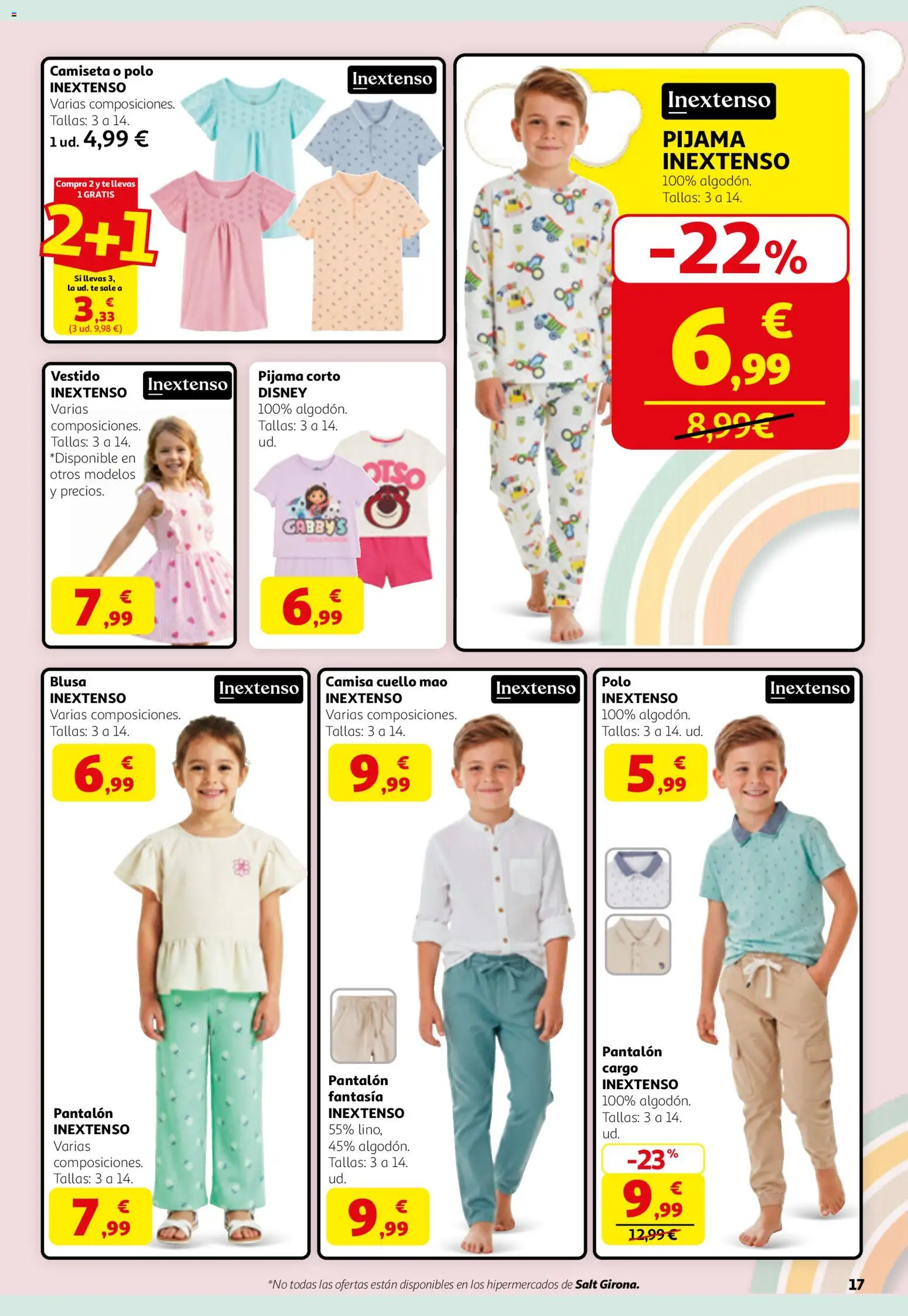 Alcampo  HPU Actívate en Primavera │ válido desde el 12.03.2026 | Página: 17 | Productos: Camisa, Blusa, Pijama, Té