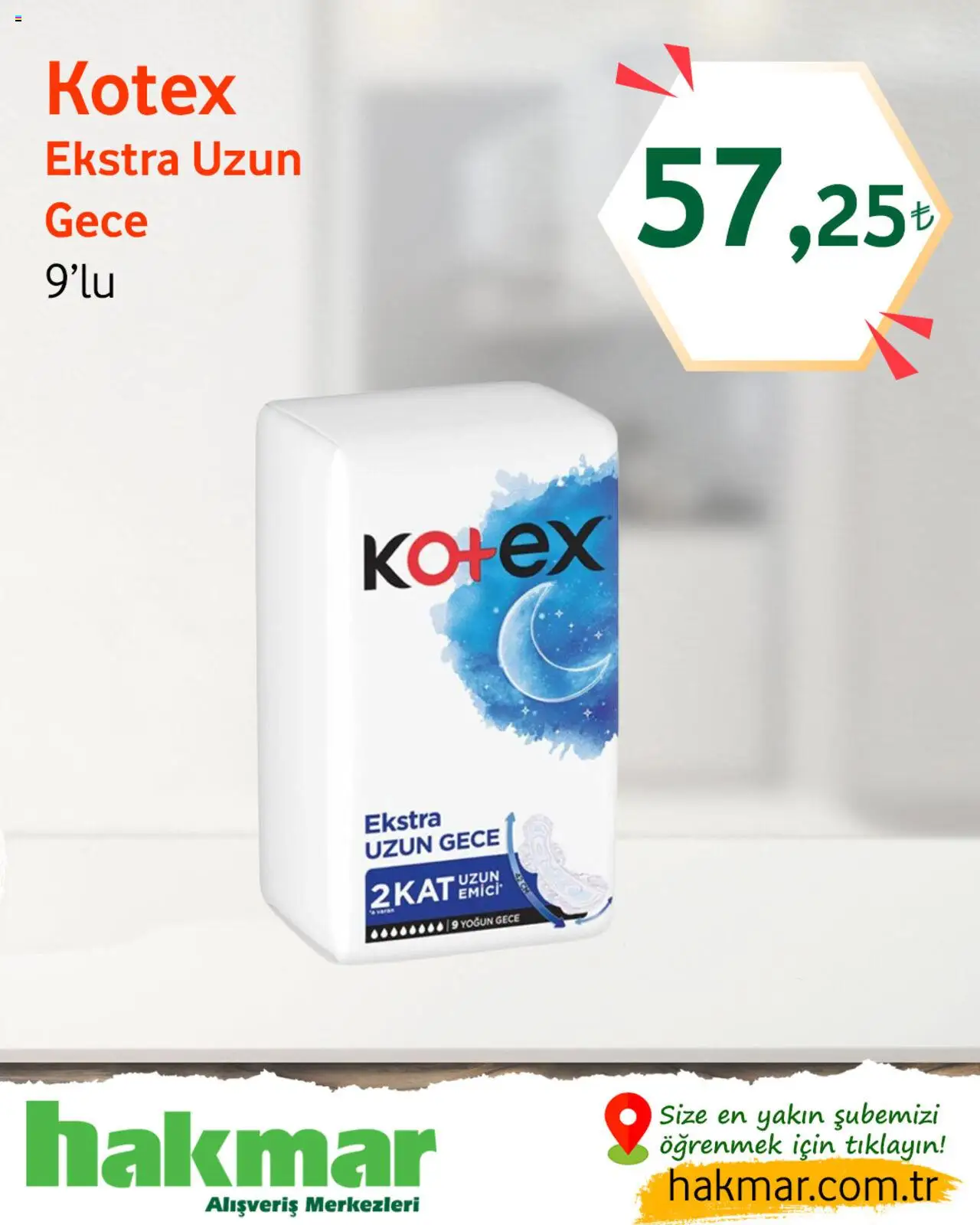 Hakmar Fırsat ürünler Kotex - 19.09.2025 tarihinden itibaren geçerlidir | Sayfa: 3
