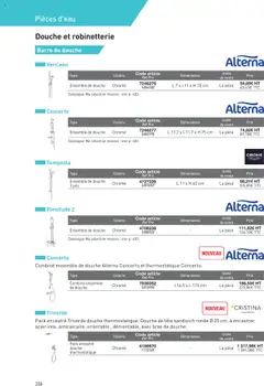 Point.P - Prévisualisation de Point.P catalogue Revêtements Habitat et tertiaire 2025 valide à partir de 11.07.2025 | Page: 358 | Produits: Sandwich, Douche
