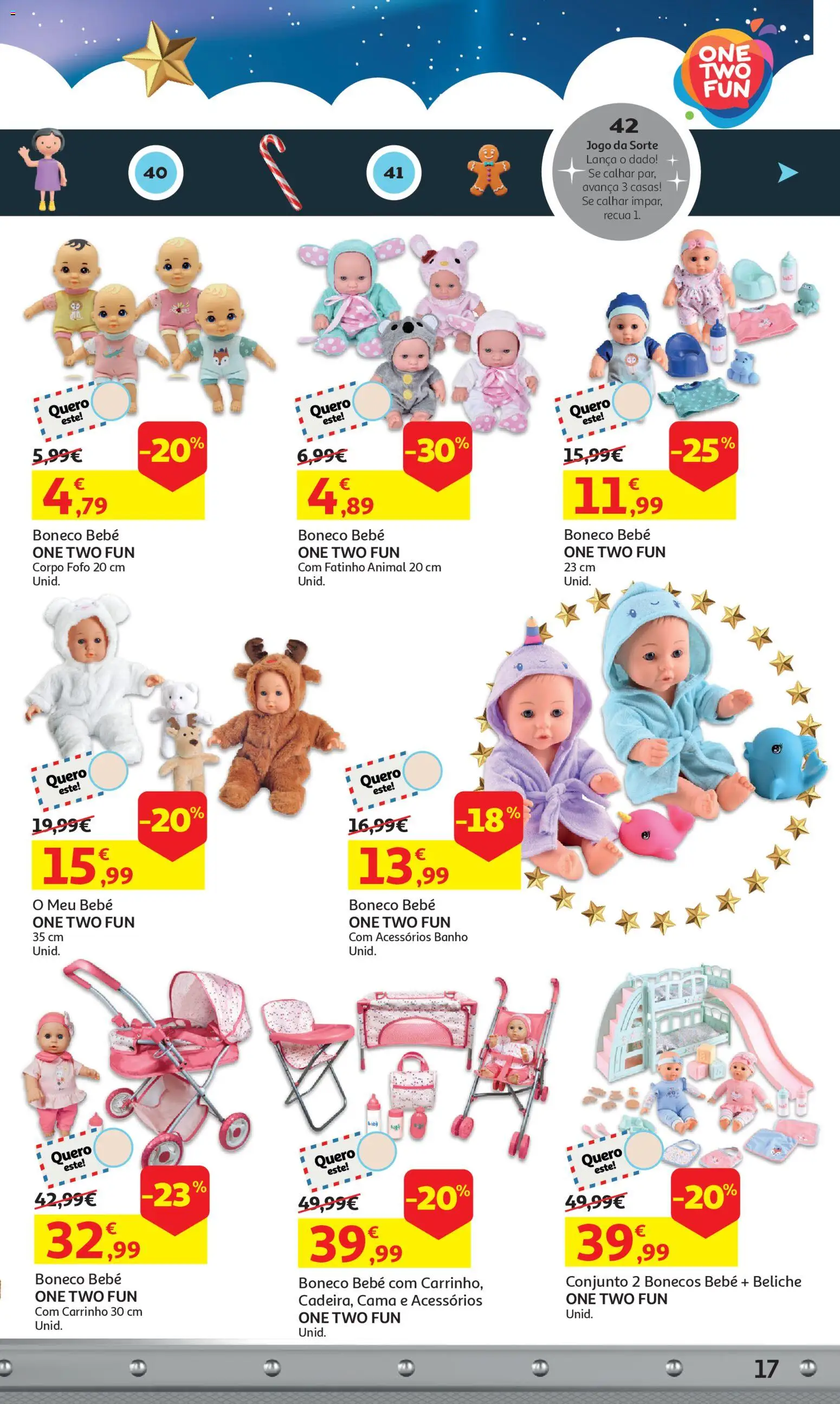 Auchan - A grande fábrica de Natal │ válido de 05.11.2025 | Página: 17 | Produtos: Cama, Banho