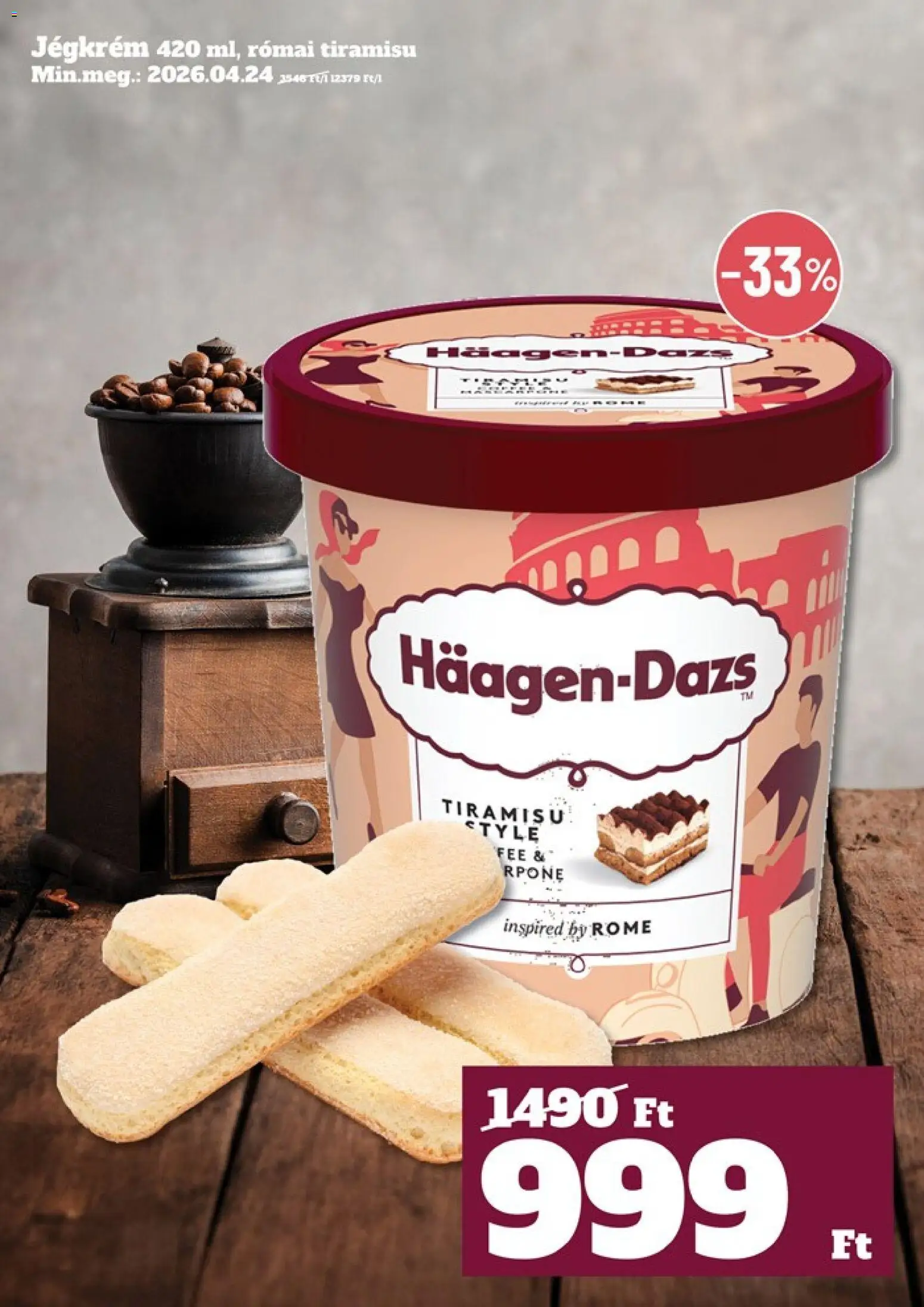 Family Diszkont akciós ujság - amely érvényes a következő dátumtól: 02.04.2026 | Oldal: 2 | Termékek: Tiramisu, Jégkrém