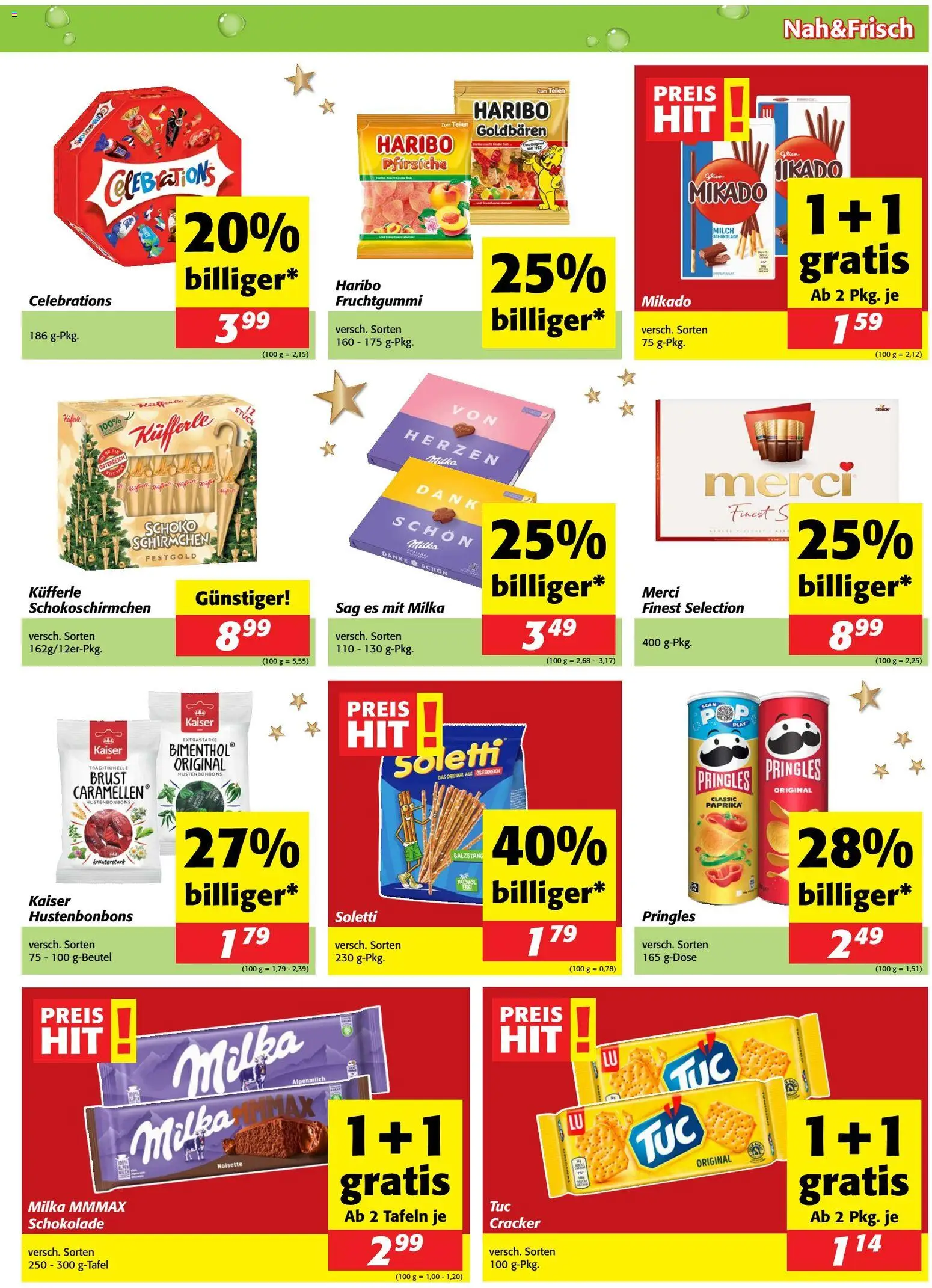 Nah und Frisch Flugblatt gültig ab 17.12.2025 | Seite: 5 | Produkte: Milch, Schokolade