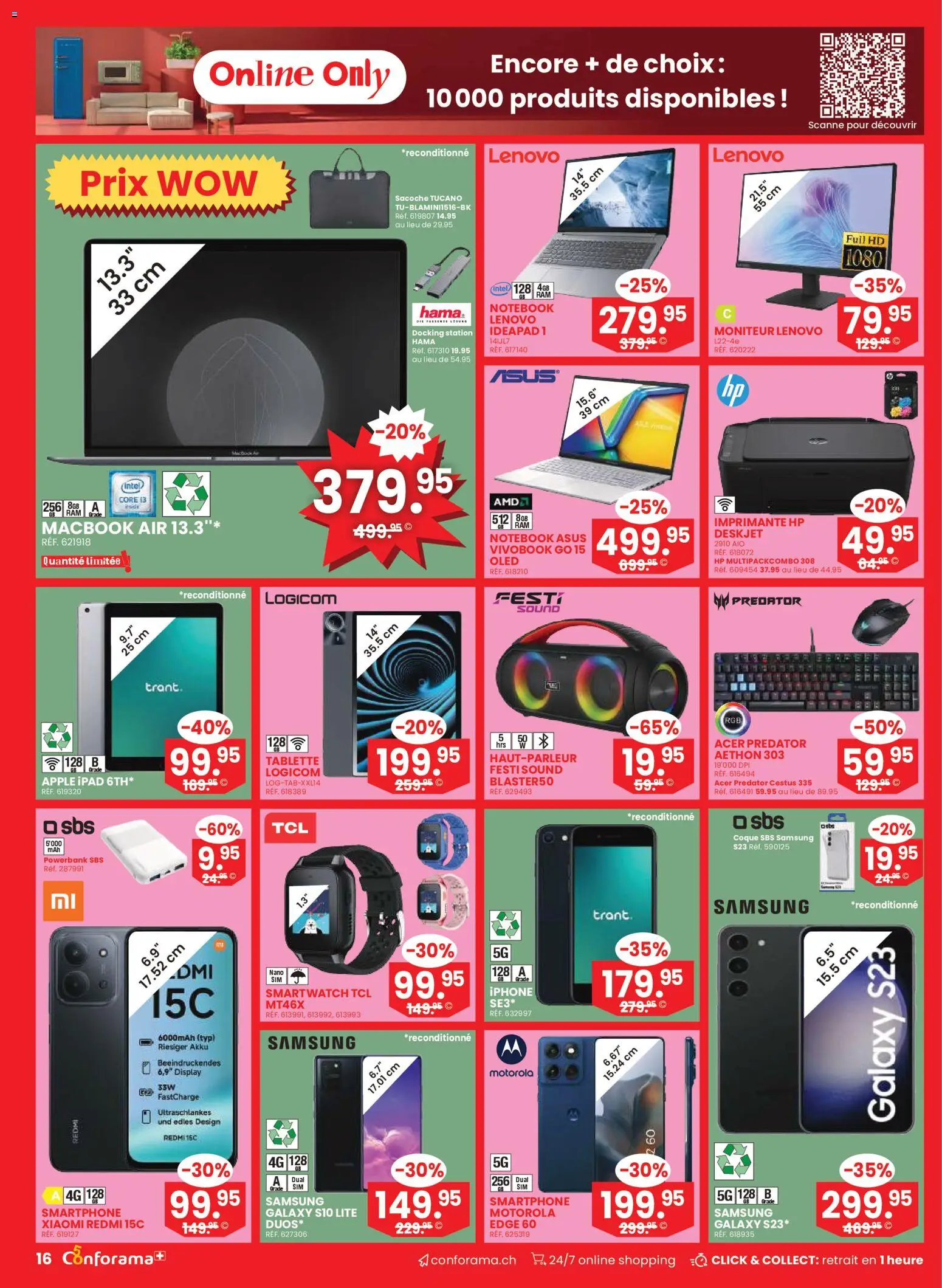 Conforama aktionen FR – gültig ab 25.03.2026 | Seite: 16