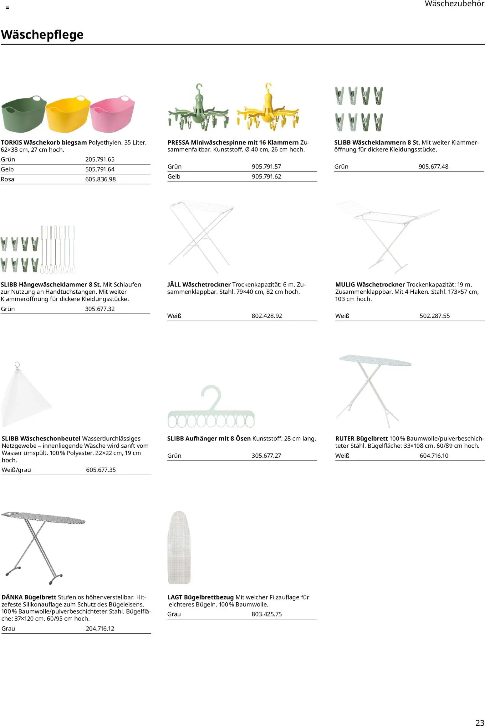 Ikea Hauswirtschaftsraum – gültig ab 01.04.2025 | Seite: 23 | Produkte: Wasser