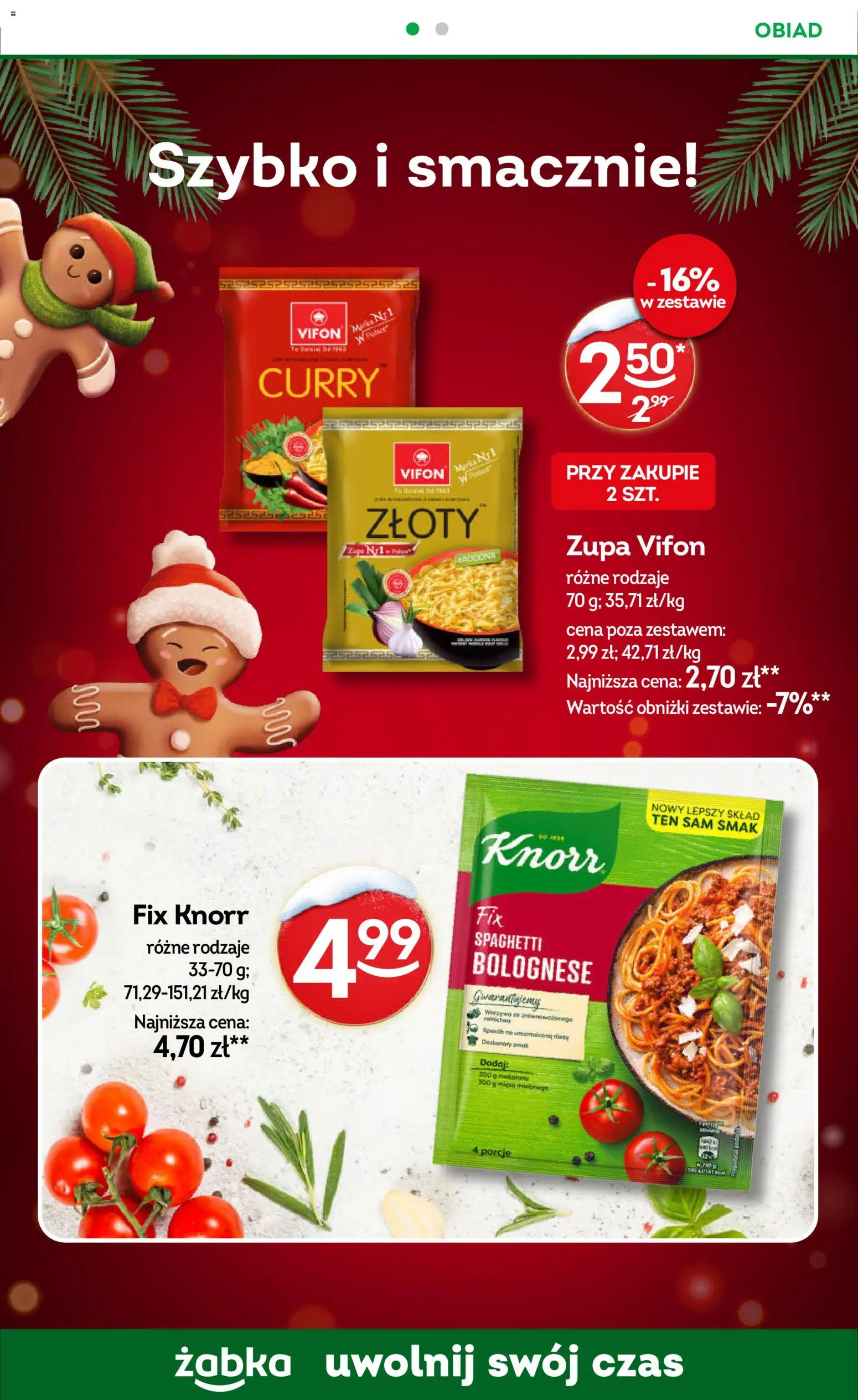 Żabka Gazetka - Codzienne produkty od 03.12.2025 | Strona: 22