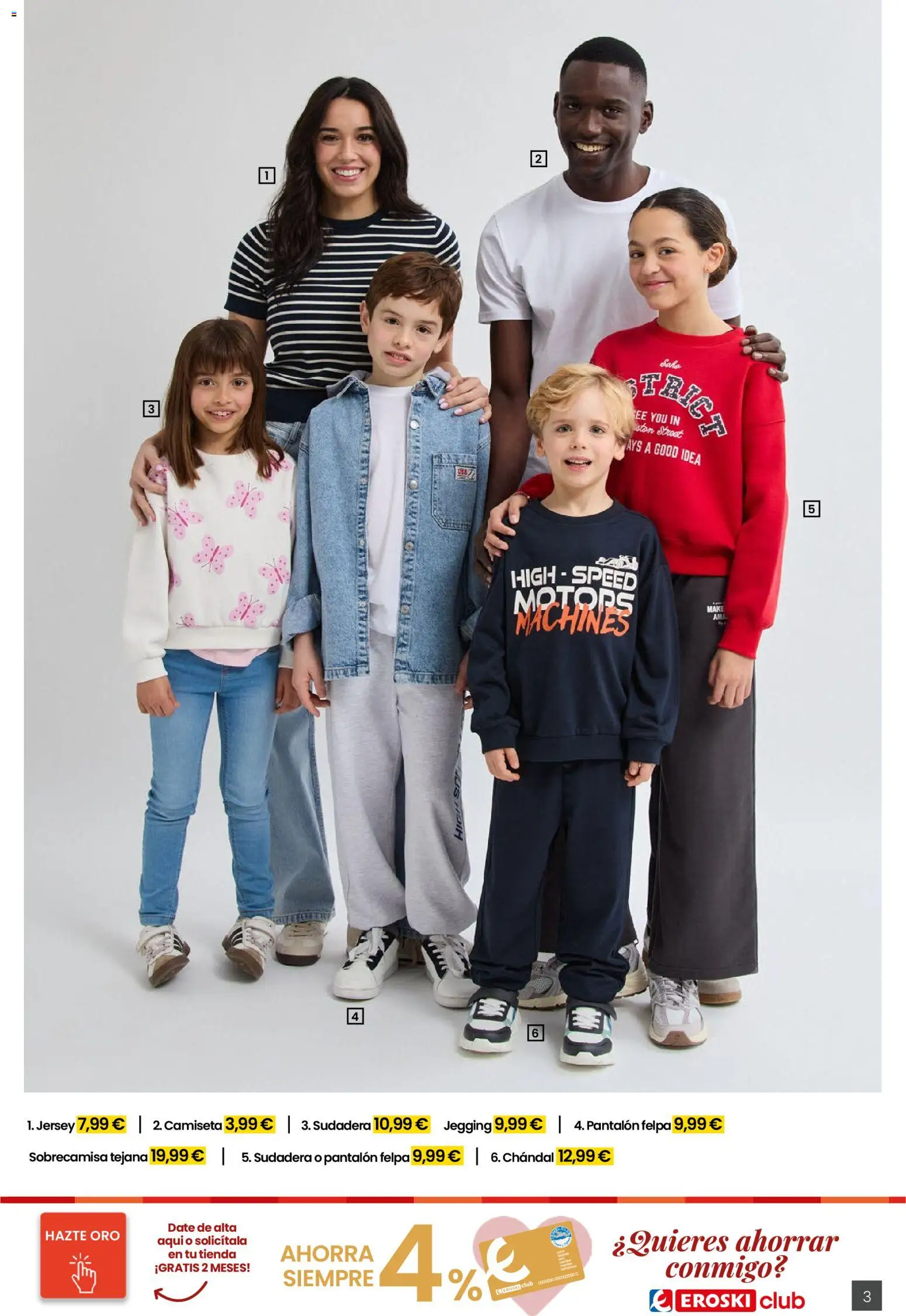Eroski - Moda Primavera - Verano 2026 │ válido desde el 26.03.2026 | Página: 3 | Productos: Sudadera