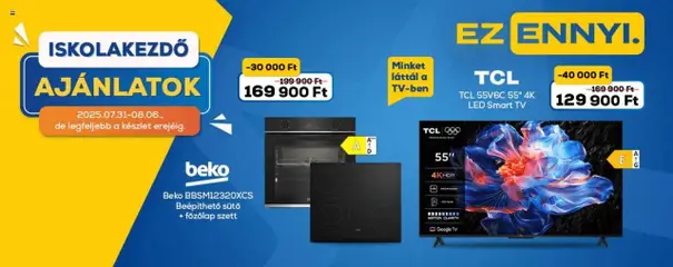 Euronics akciós ujság - amely érvényes a következő dátumtól: 31.07.2025 | Oldal: 3