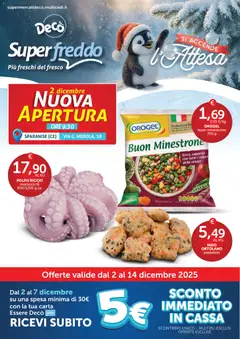 Anteprima del volantino Decò Nuova Apertura Sparanise catalogo valido a partire dal 02.12.2025