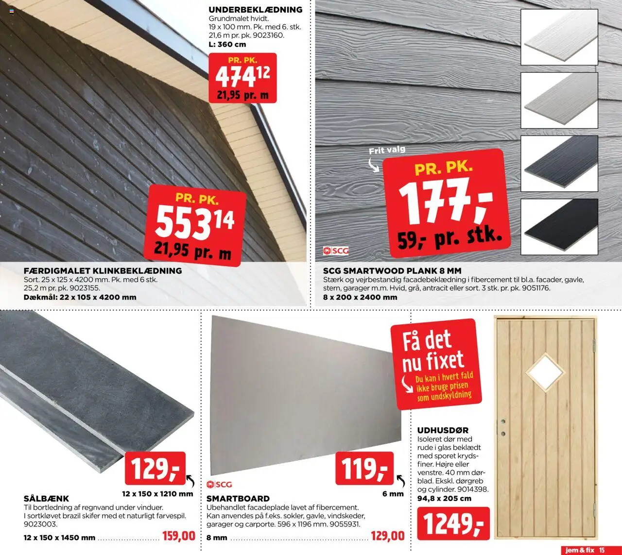 Jem & fix Tilbudsavis gyldig fra 17.08.2025 | Side: 15 | Produkter: Søm