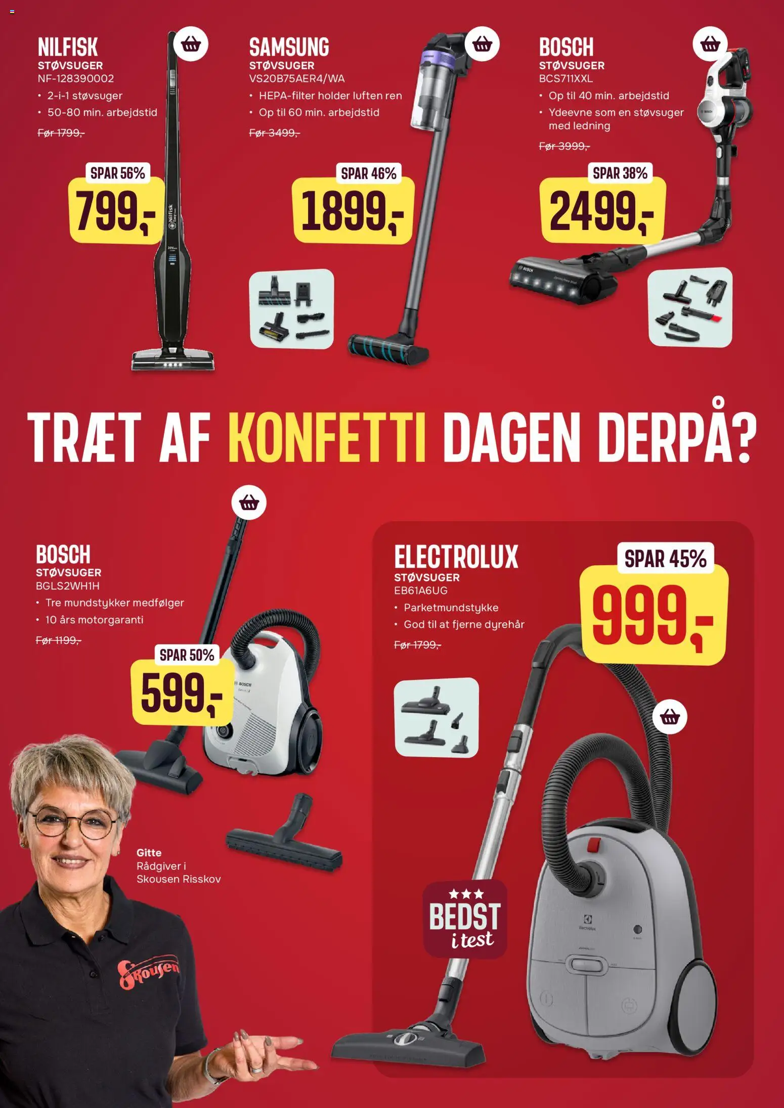 Skousen tilbudsavis – gyldig fra 23.02.2026 | Side: 6 | Produkter: Søm, Støvsuger