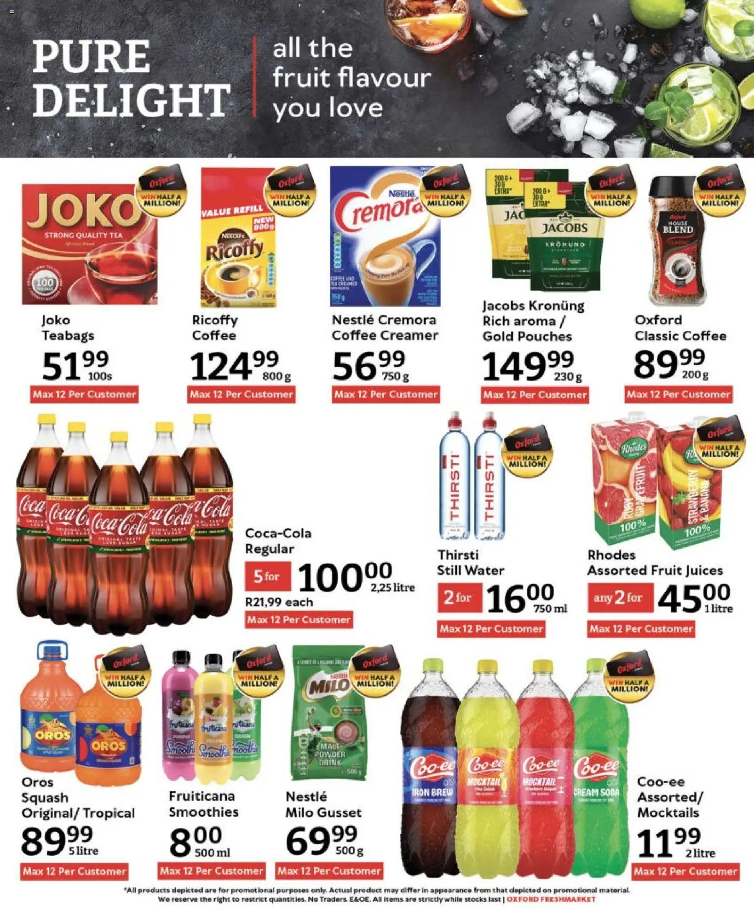 New Oxford Freshmarket catalogue – valid from 29.10.2025 | Page: 17 | Products: Iron, Creamer, Tea, Cream