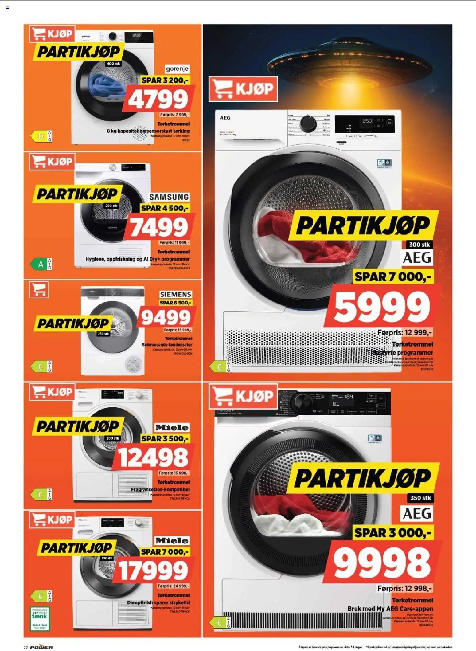 {H1} | Side: 22 | Produkter: Tørketrommel