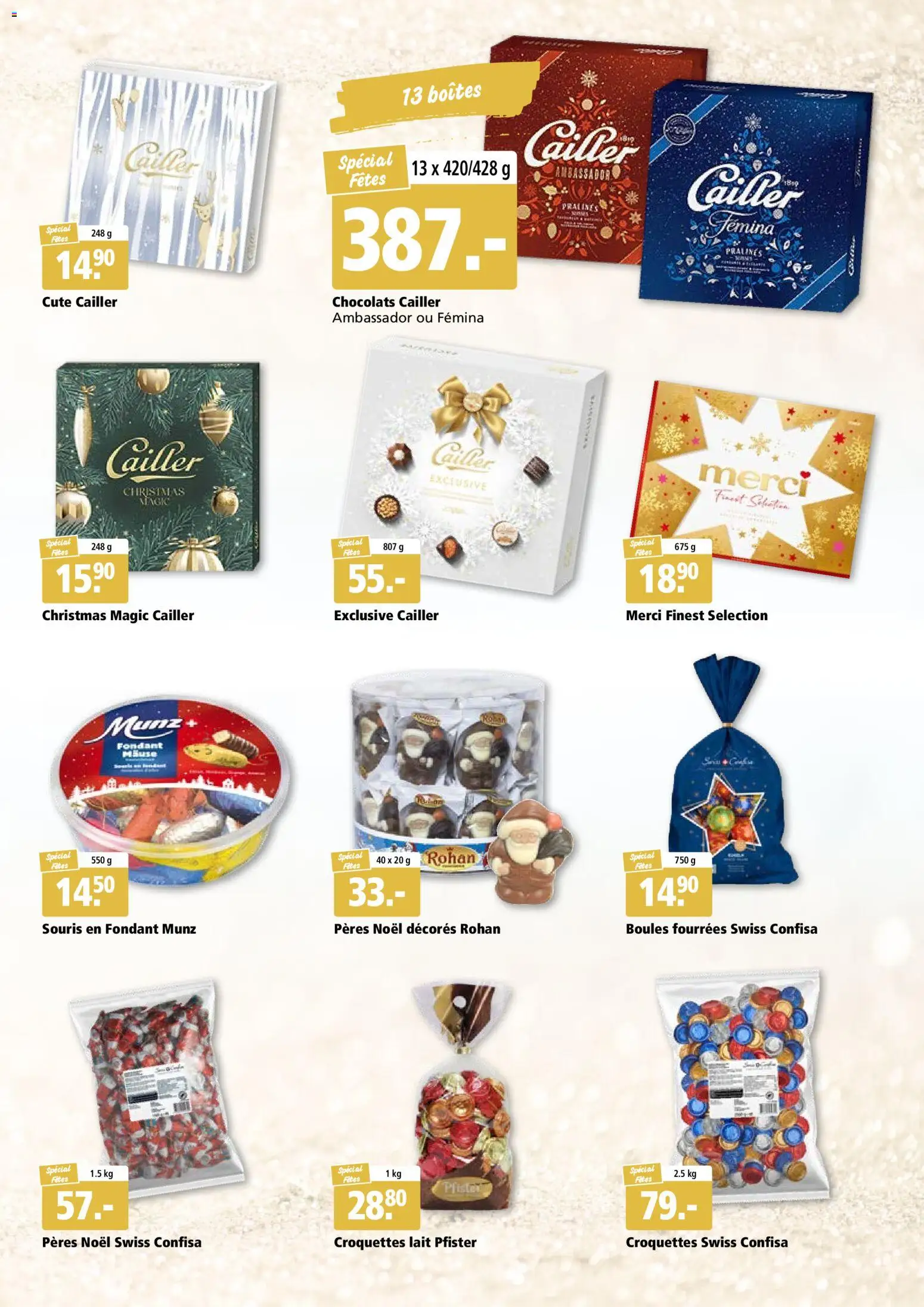 Aligro Fête Chavannes, Matran, Genève, Sion – gültig ab 03.11.2025 | Seite: 15