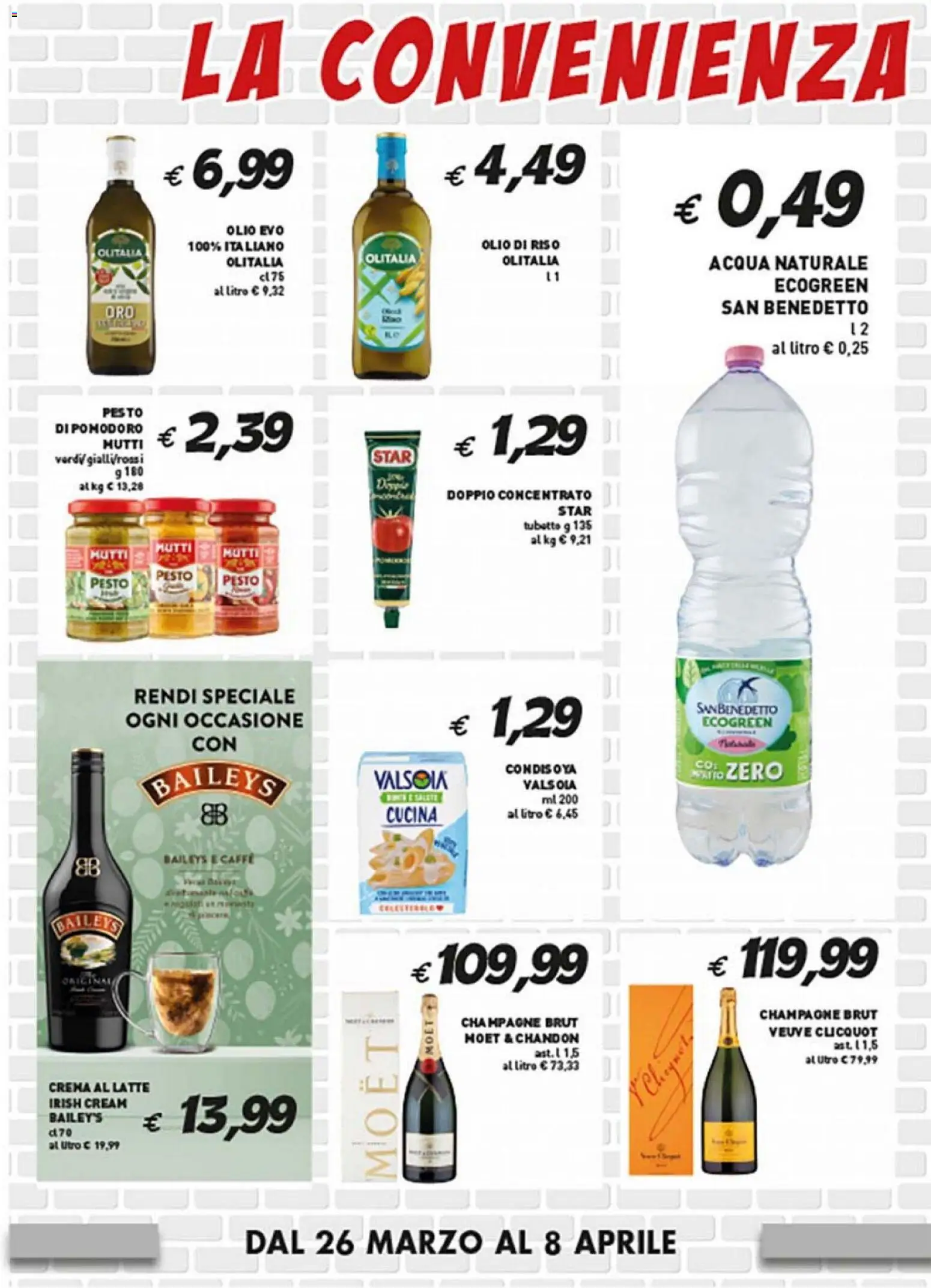 Volantino Coal del 26.03.2026 | Pagina: 6 | Prodotti: Riso, Pomodoro, Olio, Mutti