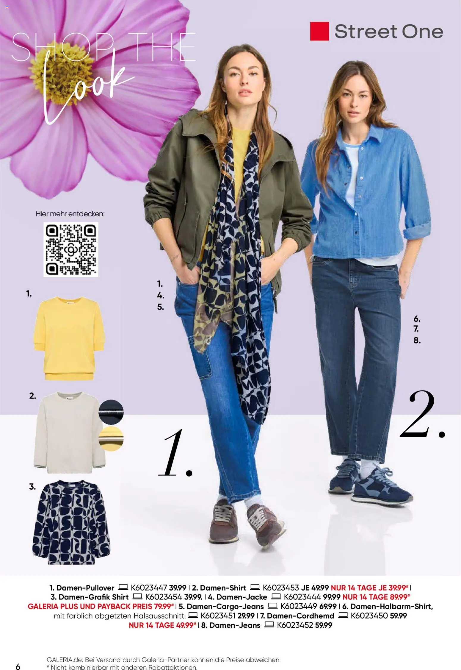 Galeria Karstadt Kaufhof Prospekt 	 – gültig ab 04.03.2026 | Seite: 6 | Produkte: Shirt