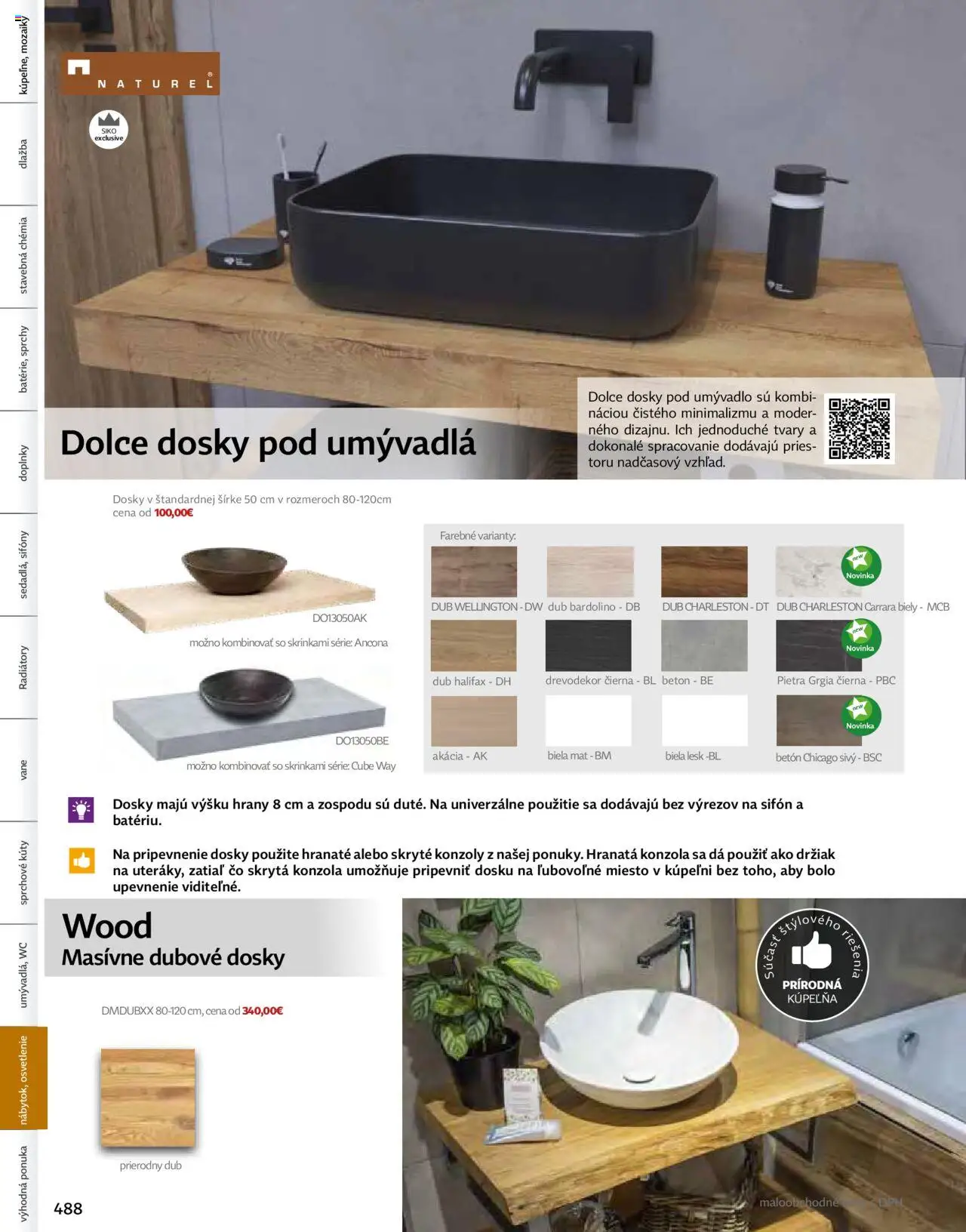 Siko leták │ platný od 01.08.2024 | Strana: 594 | Produkty: Osvetlenie, Kúpelňa, Doska pod umývadlo, Dlažba