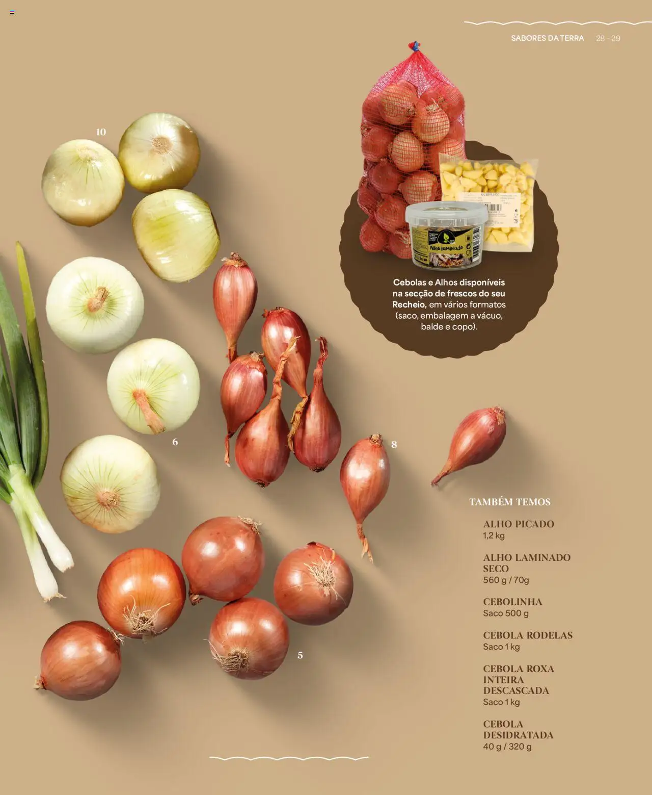 Recheio - Recheio da Terra │ válido de 25.09.2025 | Página: 29 | Produtos: Balde, Alhos, Cebola