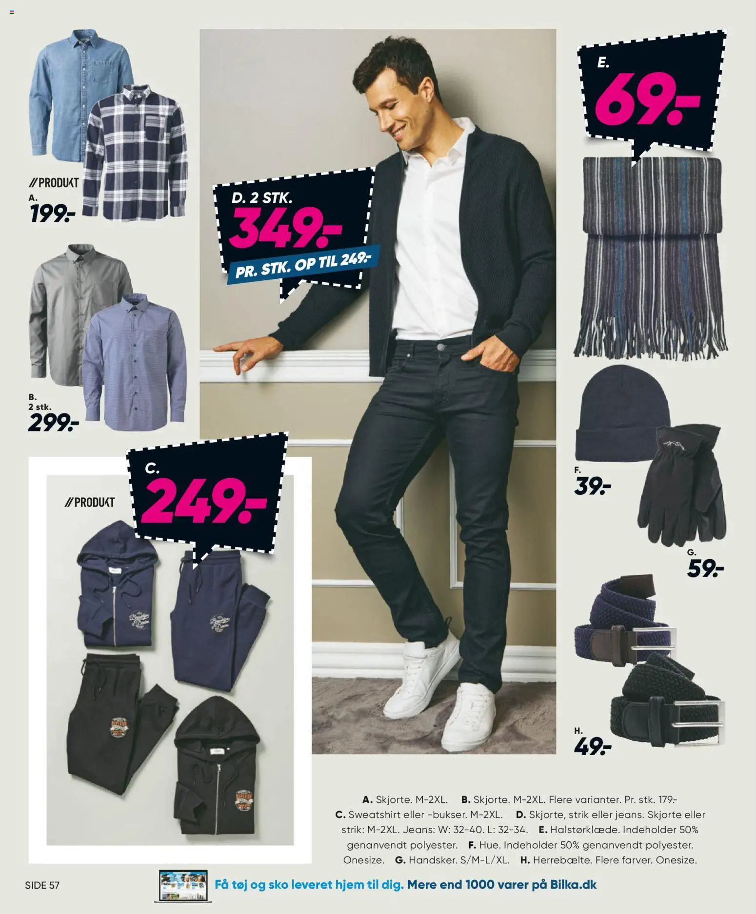 Bilka tilbudsavis – gyldig fra 31.10.2025 | Side: 18 | Produkter: Skjorte, Jeans, Sko, Tøj