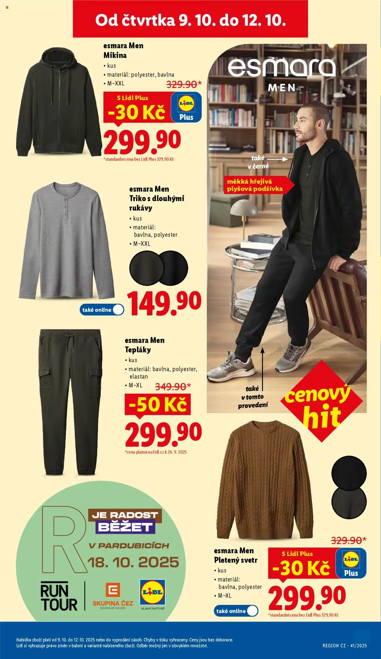 Lidl leták - Spotřební zboží od 06.10.2025 | Strana: 28 | Produkty: Svetr, Mikina, Tepláky