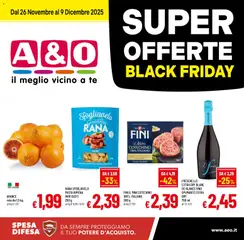 Anteprima del volantino A&O - Black Friday valido a partire dal 26.11.2025