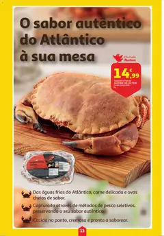 Pré-visualização Auchan folheto válido de 04.12.2025 | Página: 13 | Produtos: Mesa, Sapateira, Carne