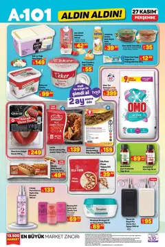 27.11.2025 tarihinden itibaren geçerli olan A101 kataloğu önizlemesi