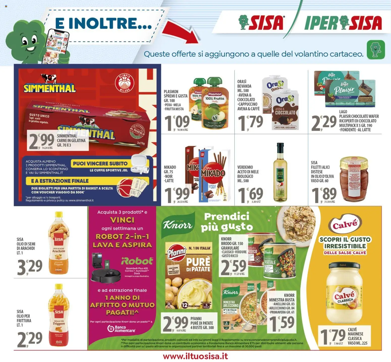 Volantino SISA del 14.11.2025 | Pagina: 18 | Prodotti: Latte, Aceto, Robot, Alici