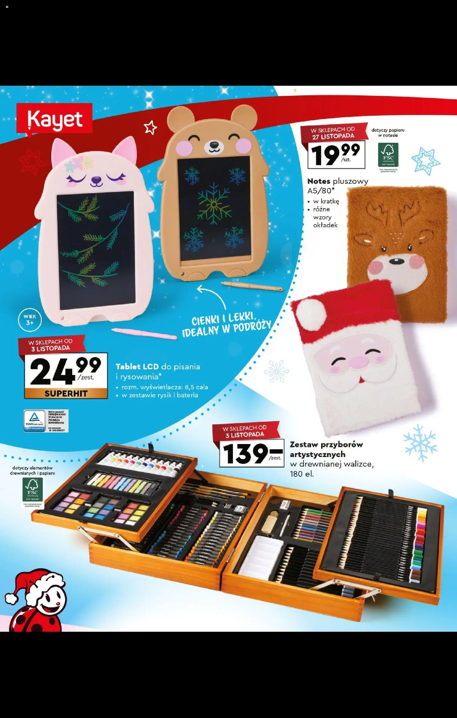 Biedronka gazetka - Kraina zabawek od 27.10.2025 | Strona: 80 | Produkty: Tablet, Bateria