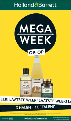 Holland & Barrett Folder / Publicité - Voorbeeld van een folder van Holland & Barrett, geldig van 23.03.2026