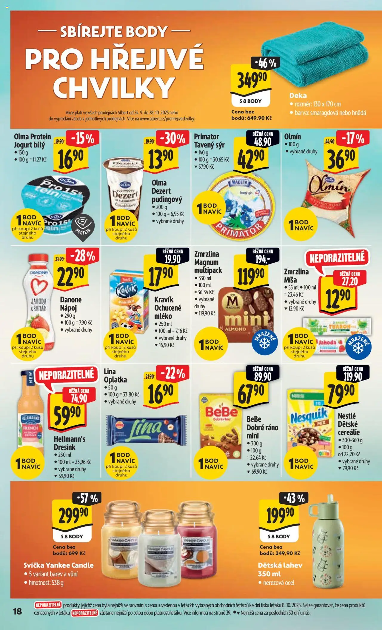 Albert leták - Hypermarket od 15.10.2025 | Strana: 27 | Produkty: Jogurt, Nesquik, Lina, Protein