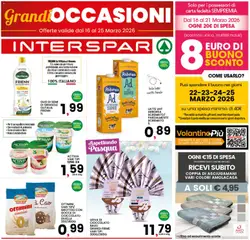 Anteprima del volantino Interspar volantino valido a partire dal 16.03.2026