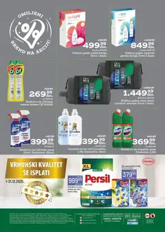 Univerexport katalog - pregled Univerexport kataloga - važi od 22.12.2025 | Strana: 32 | Proizvode: Dove, Coccolino, Persil, Omekšivač za veš