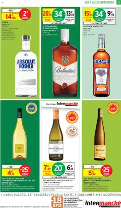  | Page: 25 | Produits: Vodka, Ricard, Vin, Thé