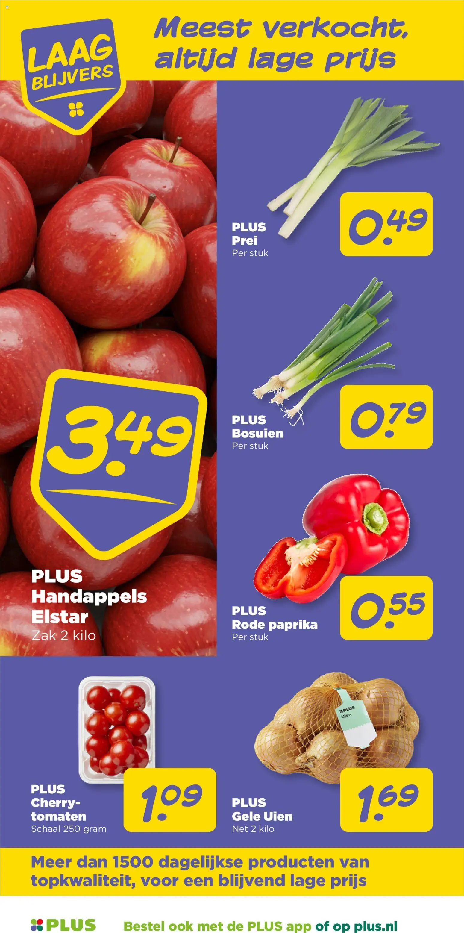 {H1} | Pagina: 18 | Producten: Tomaten, Schaal, Prei, Kész piskótalap