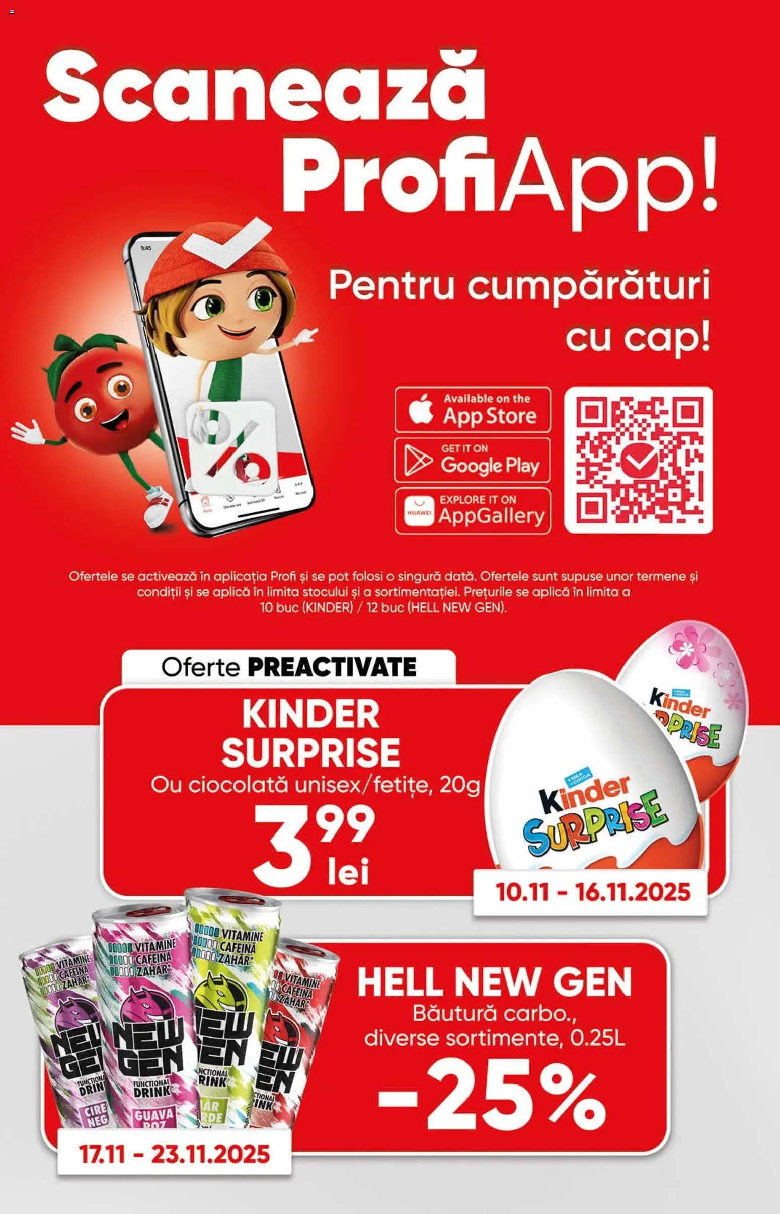 Noul catalog Profi – valabil de la 12.11.2025 | Pagină: 15 | Produse: Ciocolată, Zahăr