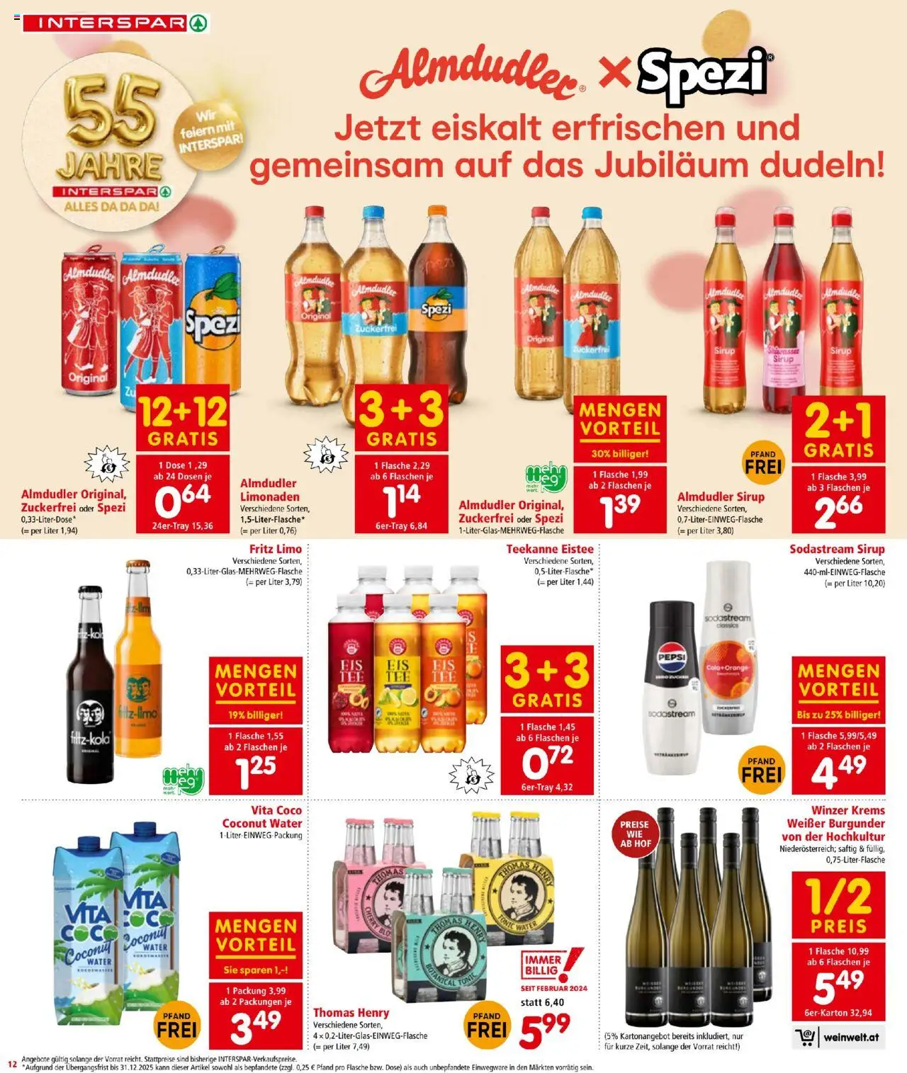 Interspar Flugblatt gültig ab 28.08.2025 | Seite: 12