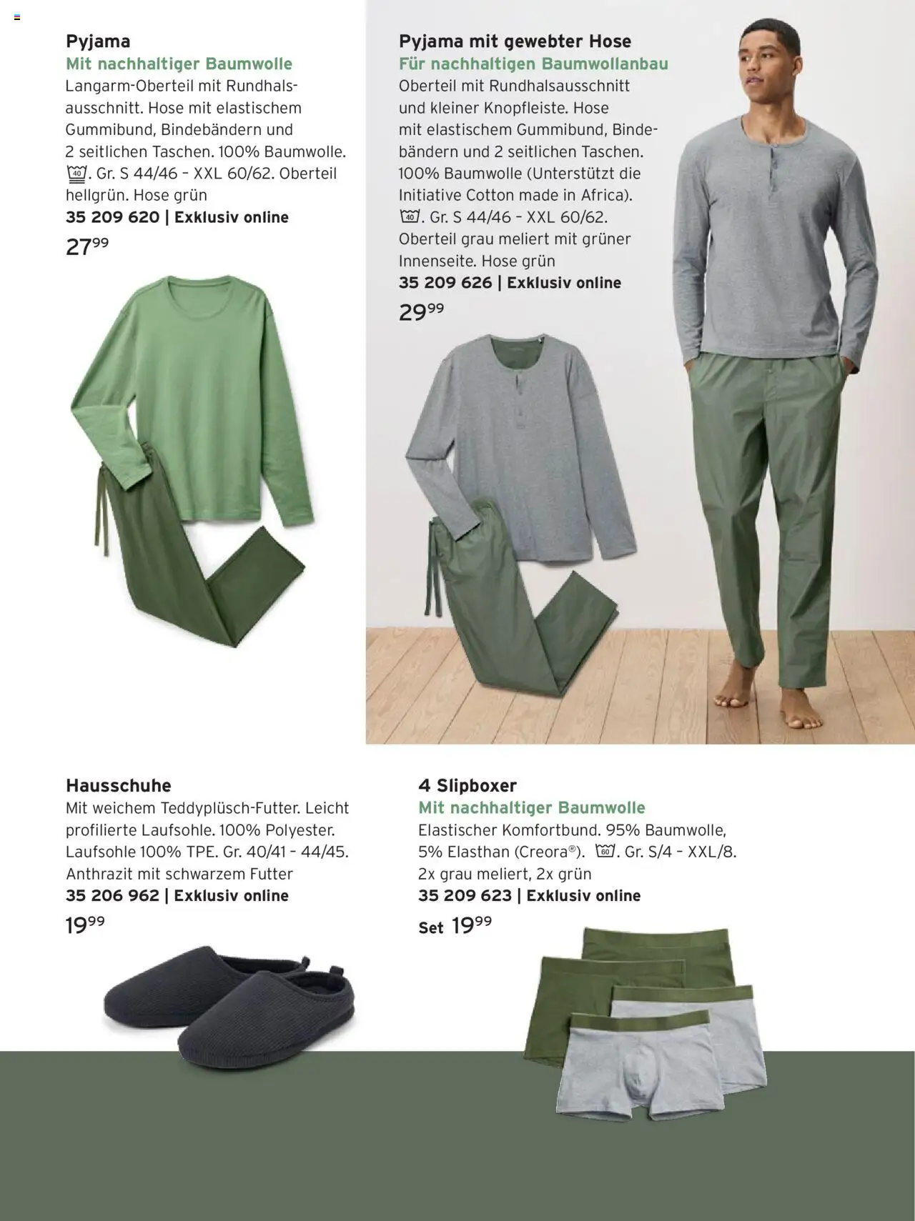 Prospekt Tchibo Cozy season – gültig ab 08.10.2025 | Seite: 31 | Produkte: Hose, Pyjama, Hausschuhe