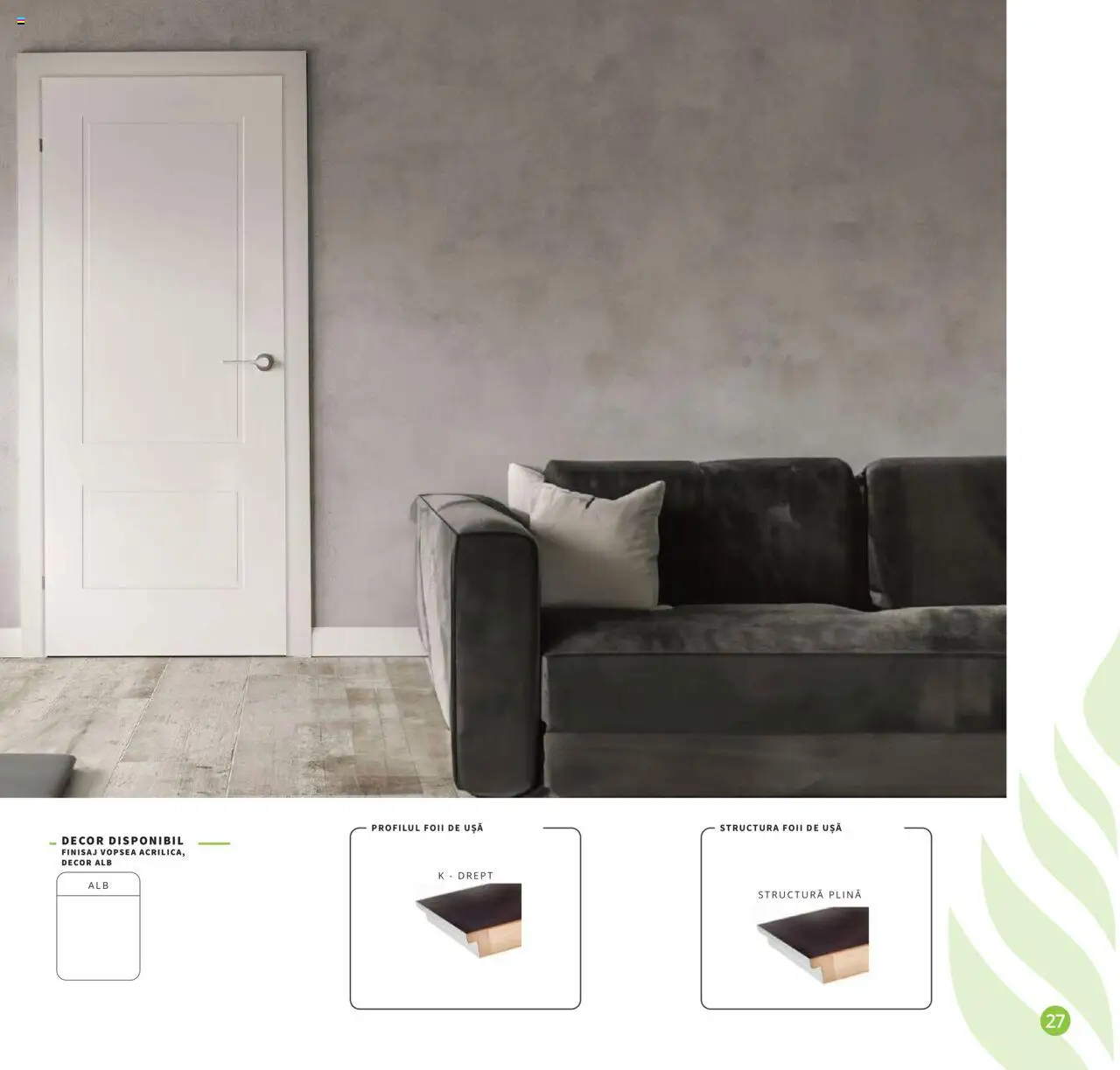 Noul catalog Proges – valabil de la 01.08.2025 | Pagină: 27 | Produse: Vopsea, Ușă