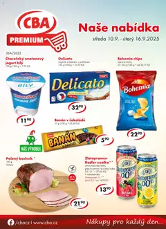Náhled letáku CBA leták - Premium od 10.09.2025