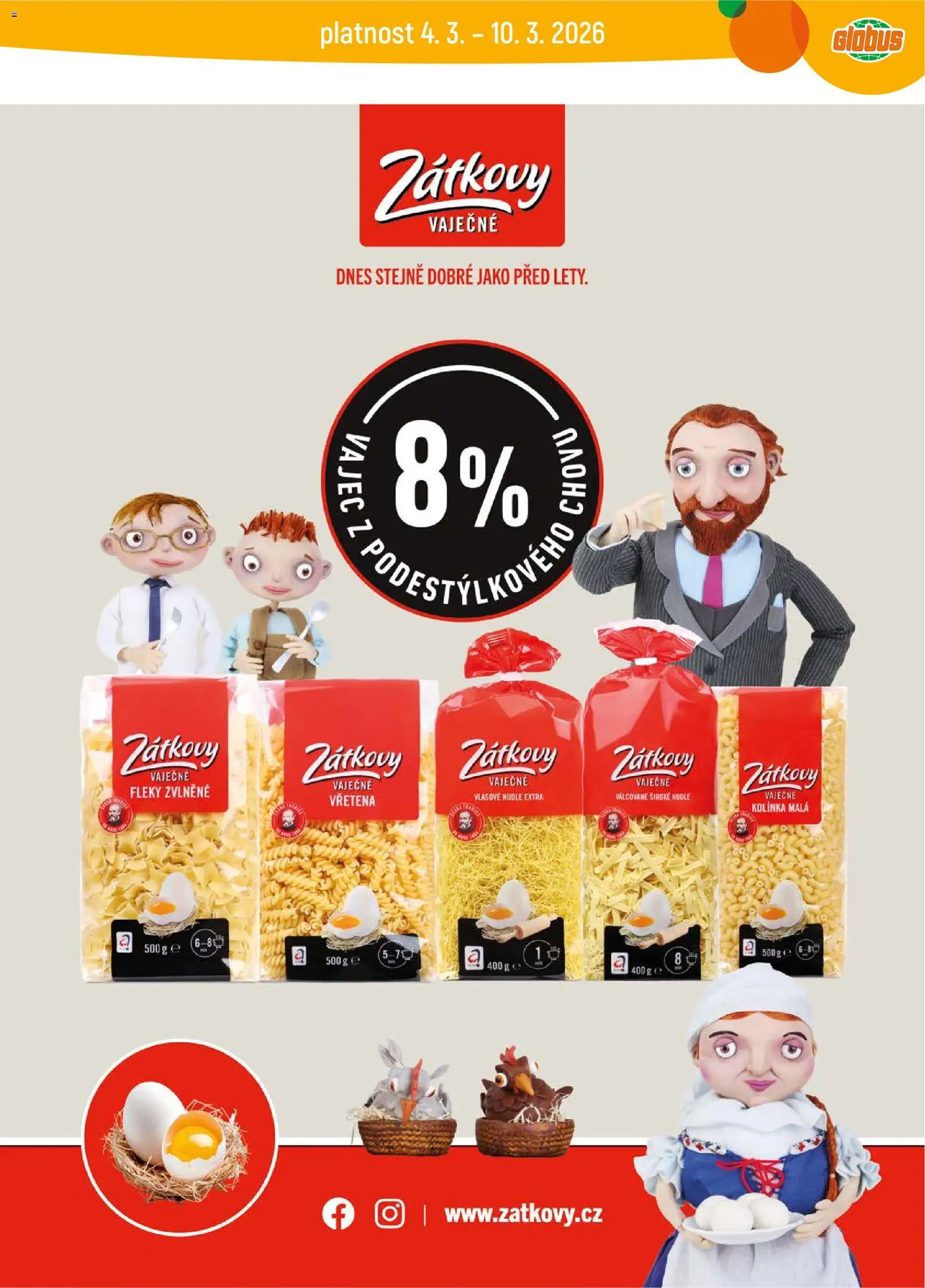 Globus leták - Havířov od 04.03.2026 | Strana: 20 | Produkty: Globus, Nudle