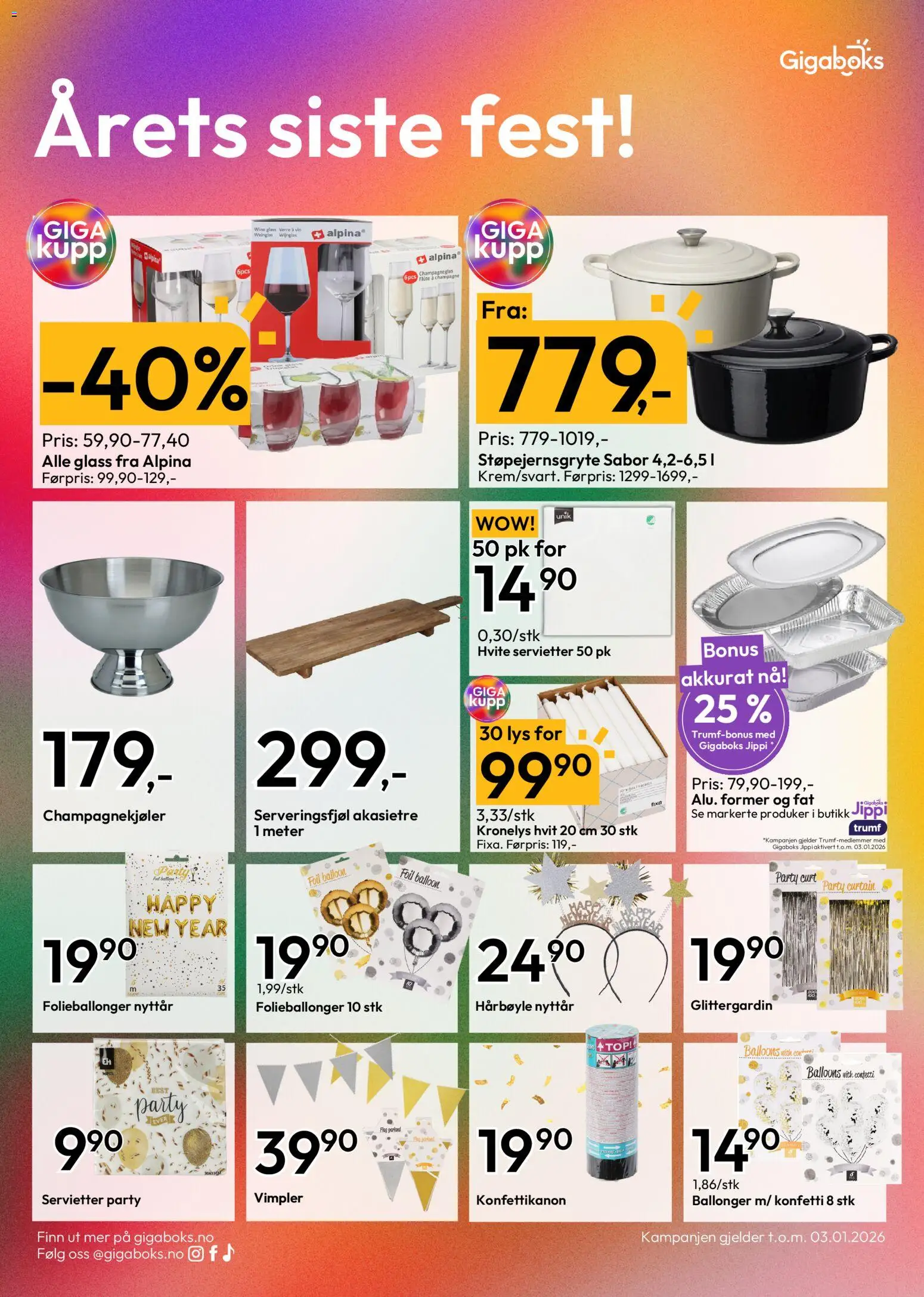 {H1} | Side: 2 | Produkter: Strešni kovćek, Cykelkorg, Суміш дитяча, Lys