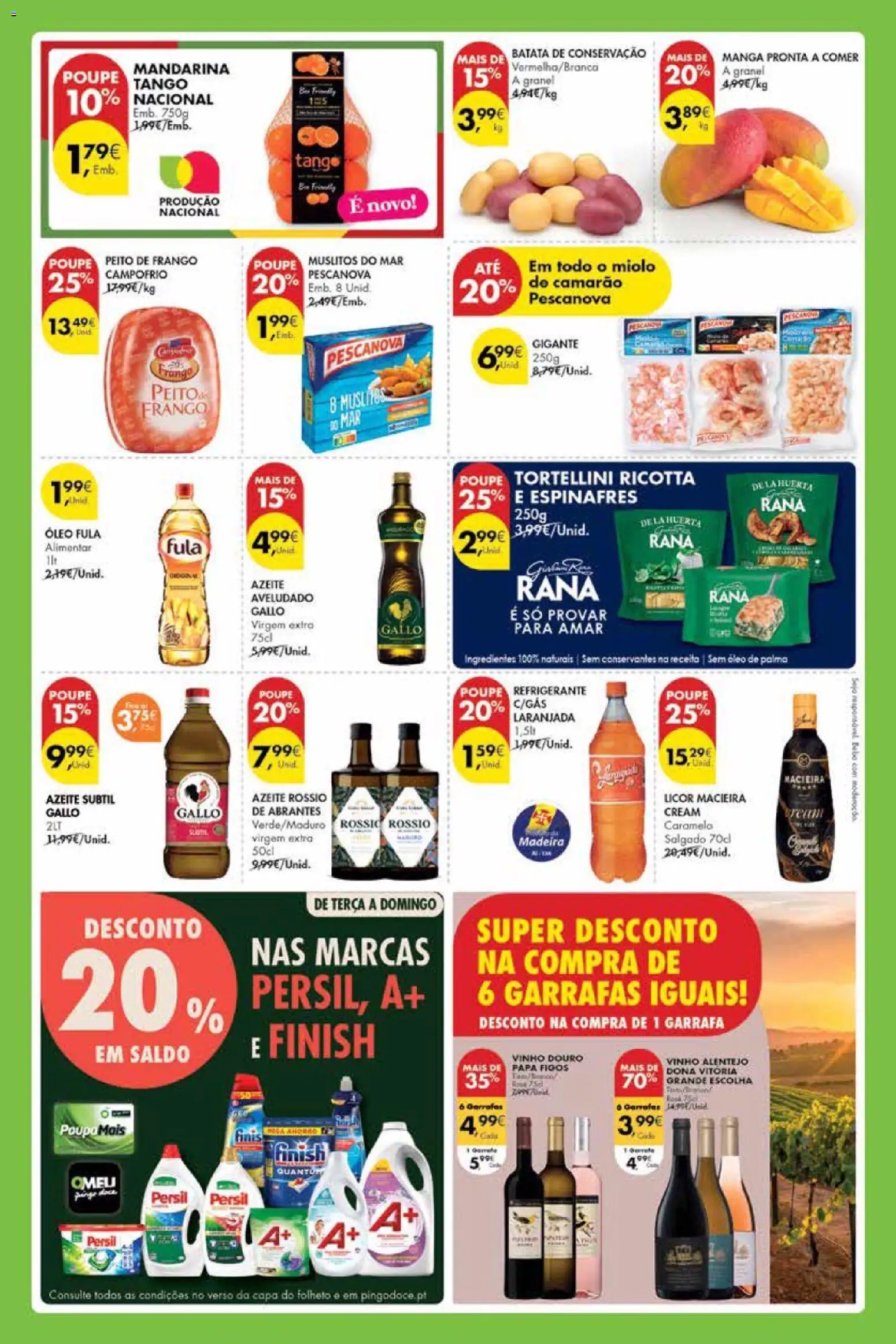 Pingo Doce Poupe este Fim de Semana Madeira │ válido de 27.03.2026 | Página: 2 | Produtos: Frango, Camarão, Licor, Persil