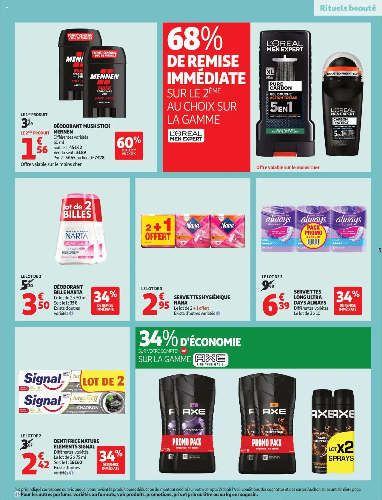  | Page: 5 | Produits: Body, Gel douche, Déodorant, Douche