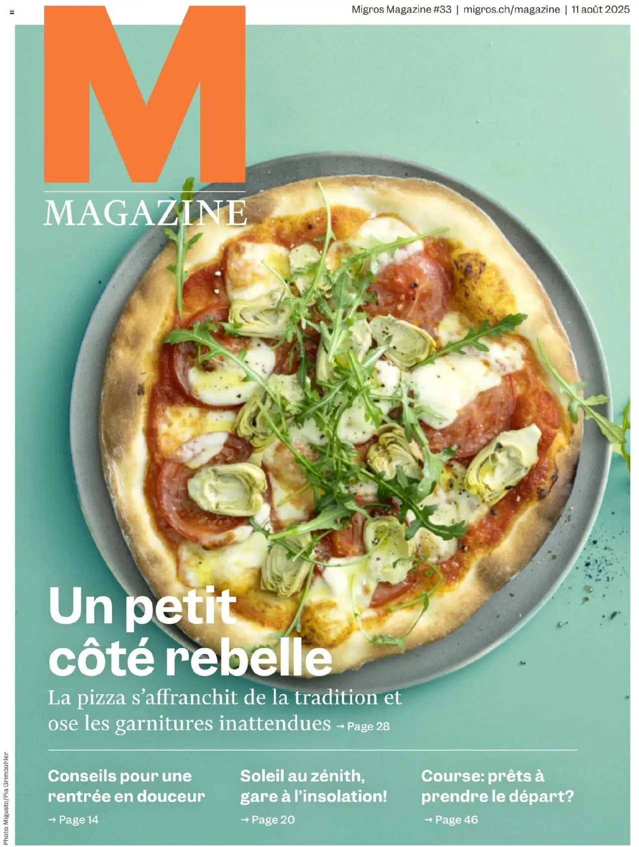 Migros - Magazin FR ab 12.08.2025 | Seite: 3 | Produkte: Pizza