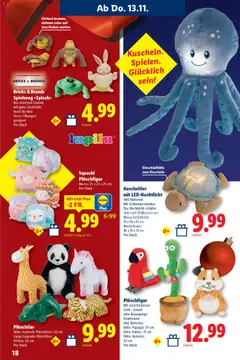Lidl Aktionen Spielwarenmagazin ab 30.10.2025 gültig | Seite: 18 | Produkte: Nachtlicht