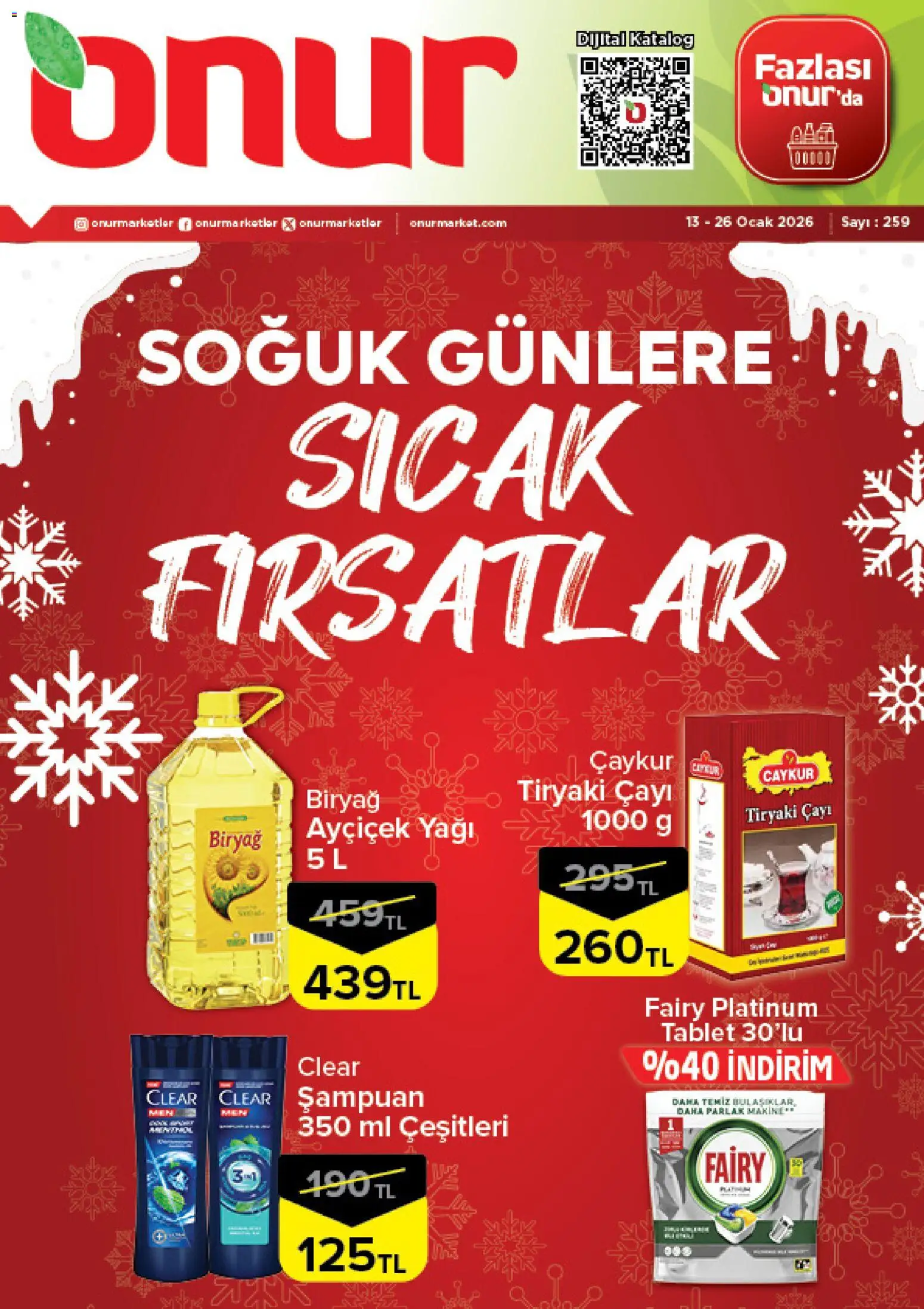 Onur Market Katalog -Trakya - 13.01.2026 tarihinden itibaren geçerlidir | Sayfa: 1 | Ürünler: Şampuan, Tablet, Ocak