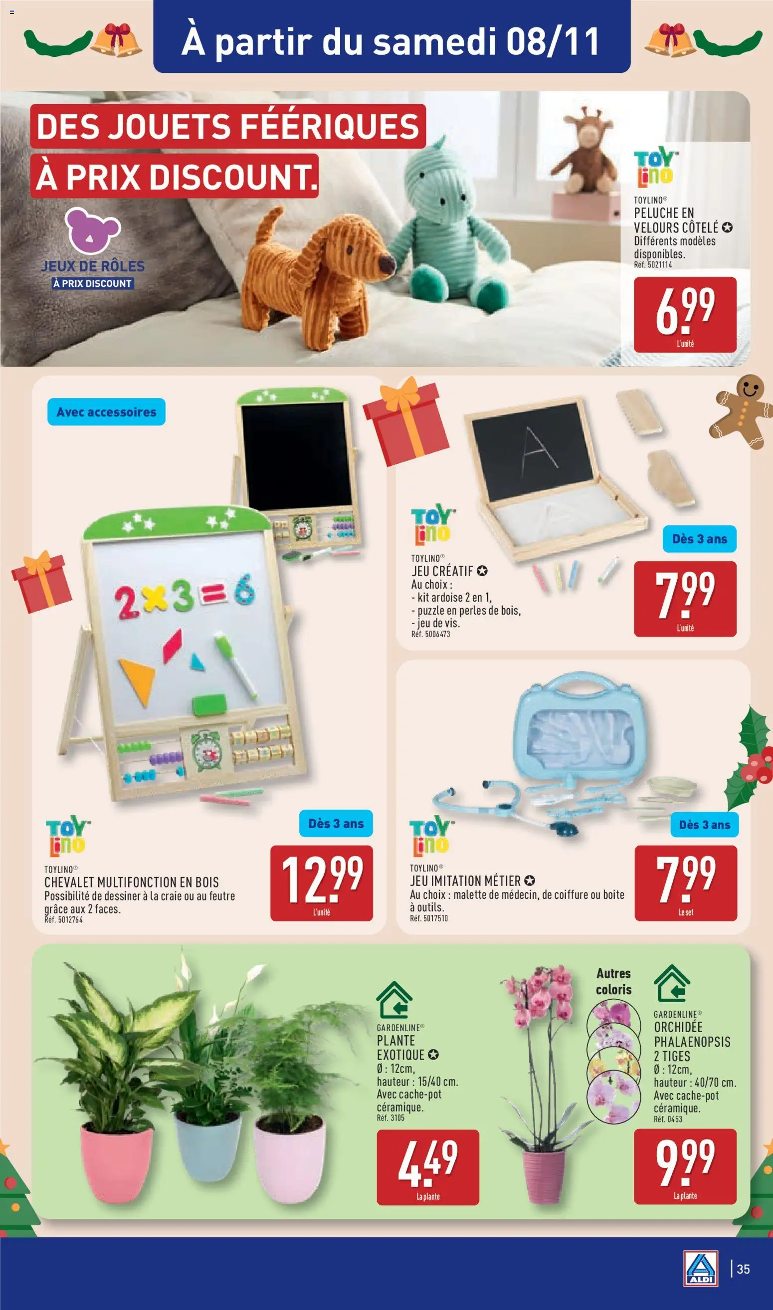 {H1} | Page: 38 | Produits: Peluche, Jouets, Orchidée, Jeux