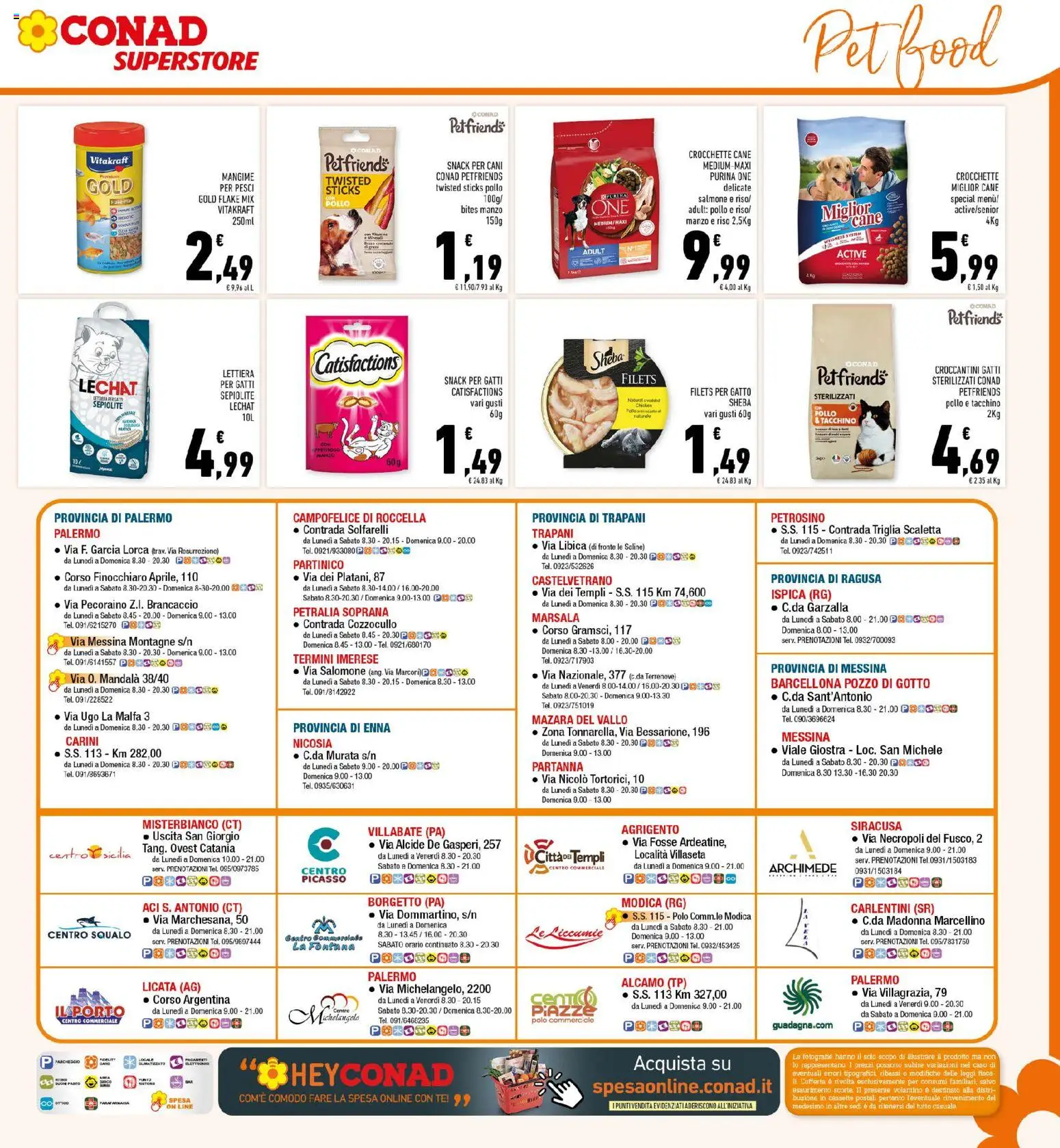 Volantino Conad del 14.01.2026 | Pagina: 31 | Prodotti: Lettiera per gatti, Riso, Tacchino, Crocchette cane