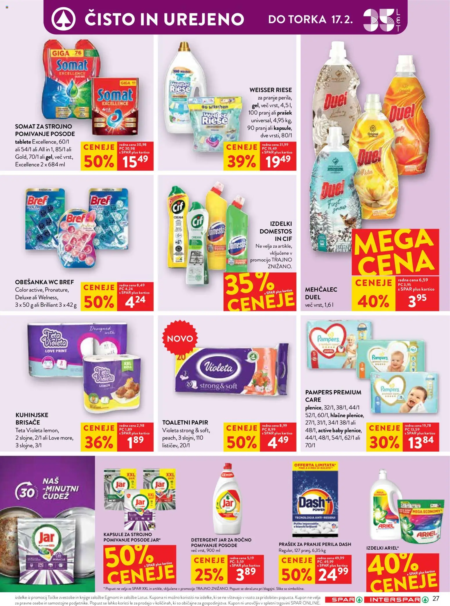 Novi Spar katalog ponudbe – veljaven od 11.02.2026 | Stran: 35